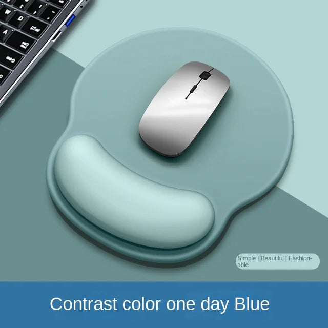 Soft Wrist-Rest Mouse Pad