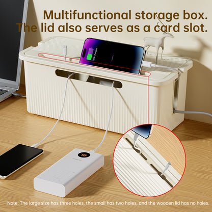 Desktop Cable Storage Box