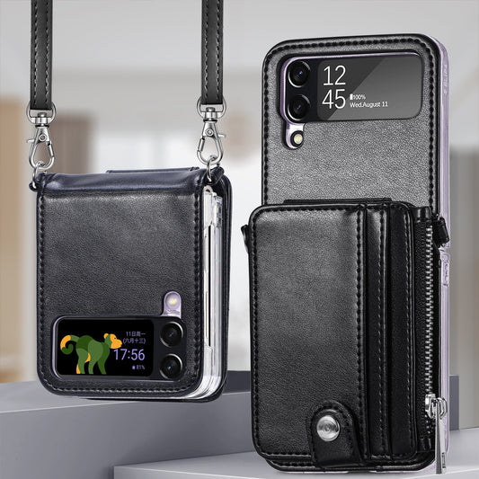 Crossbody Wallet Case for Galaxy Z Flip