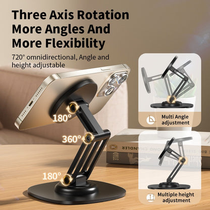 Folding Magnetic Desk Phone Stand