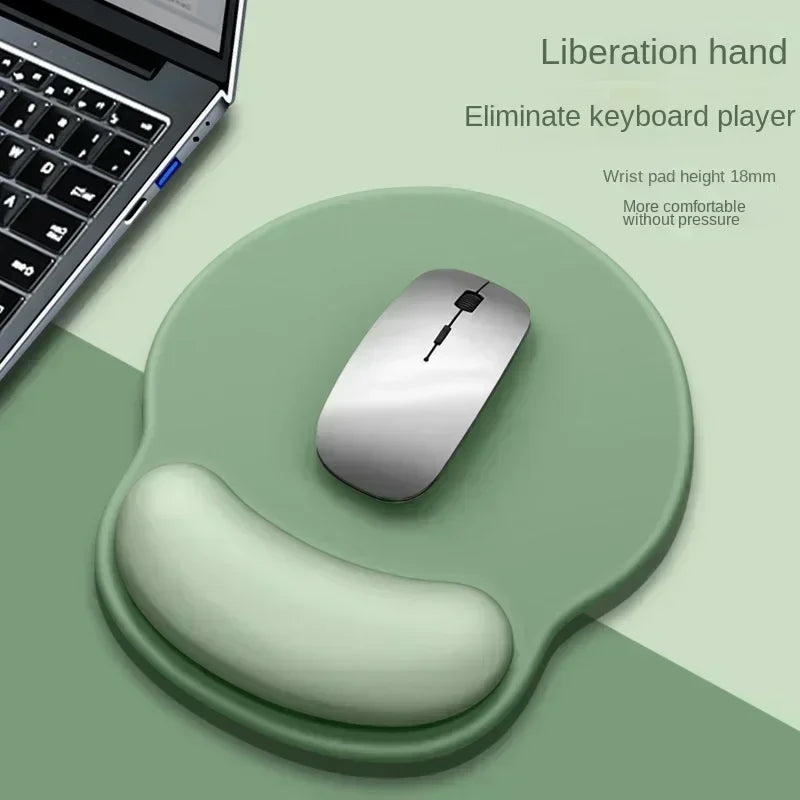 Soft Wrist-Rest Mouse Pad