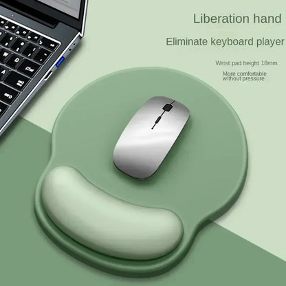 Soft Wrist-Rest Mouse Pad