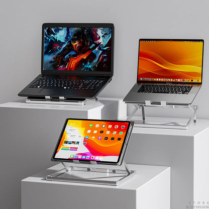 Adjustable Aluminum Platform Laptop Stand