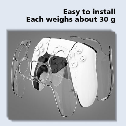 Transparent Hard Cover for PS5 DualSense Controller