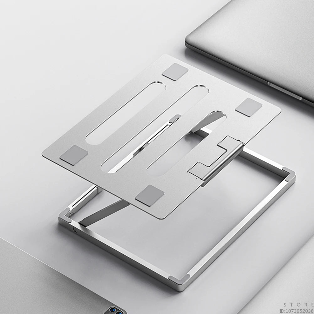 Adjustable Aluminum Platform Laptop Stand