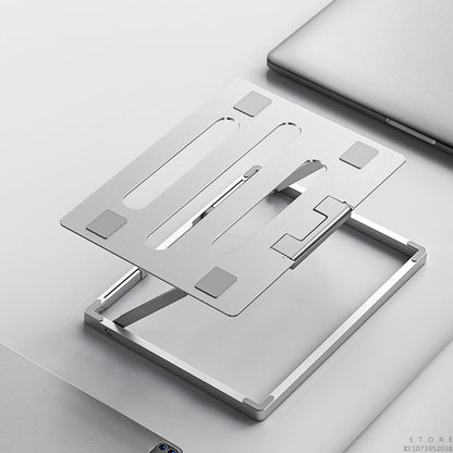 Adjustable Aluminum Platform Laptop Stand