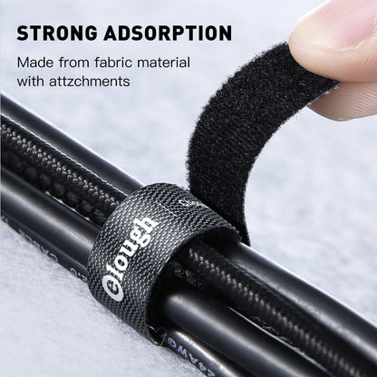 Reusable Hook-and-Loop Cable Tie Roll