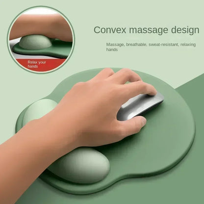 Soft Wrist-Rest Mouse Pad