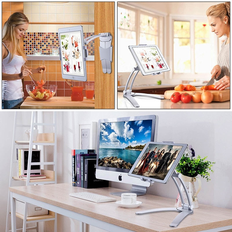 Adjustable Desk & Wall Tablet Stand