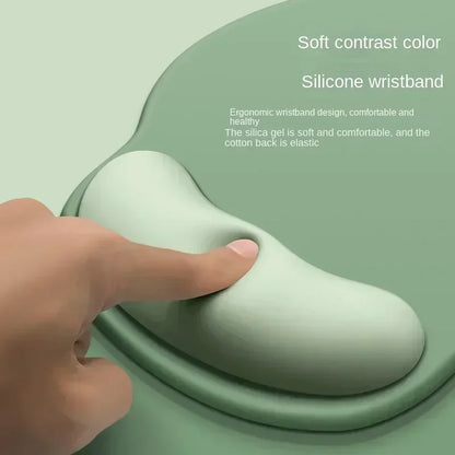 Soft Wrist-Rest Mouse Pad