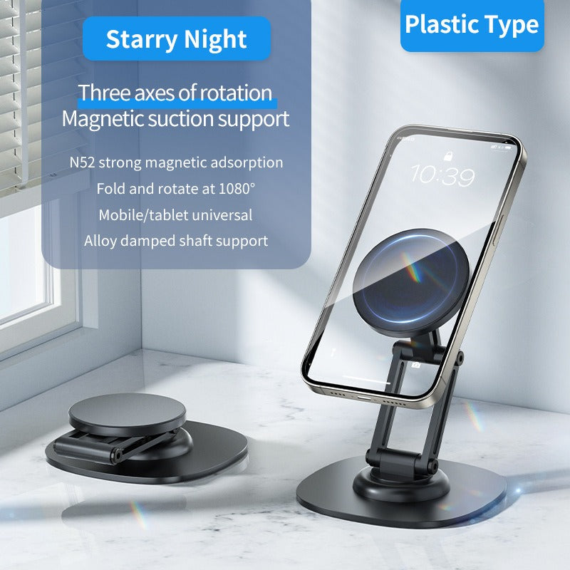 Folding Magnetic Desk Phone Stand