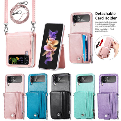 Crossbody Wallet Case for Galaxy Z Flip