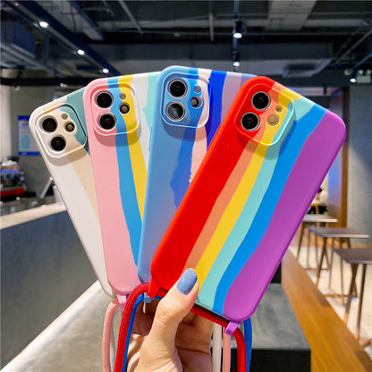 Rainbow Cord Case for iPhone