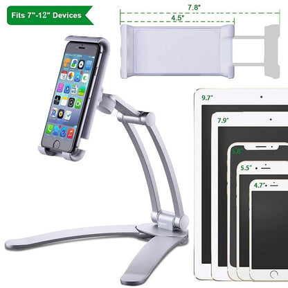 Adjustable Desk & Wall Tablet Stand