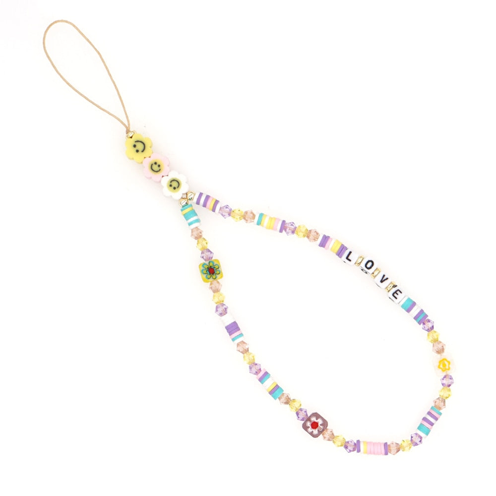 Go2Boho Beaded Phone Wrist Strap