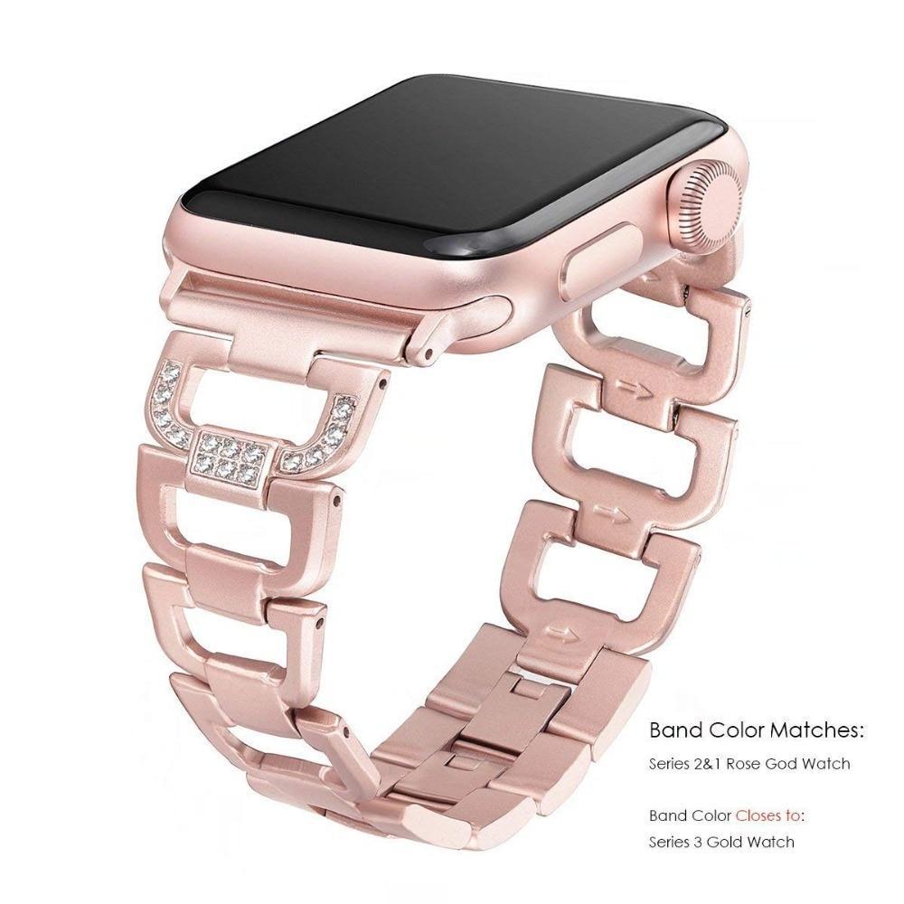 Rhinestone Link Band for Apple Watch