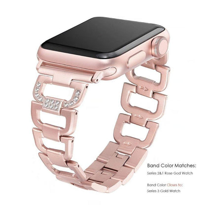 Rhinestone Link Band for Apple Watch
