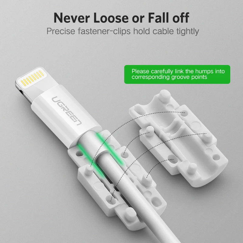 UGREEN Lightning Cable Protectors — 6-Pack