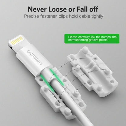 UGREEN Lightning Cable Protectors — 6-Pack