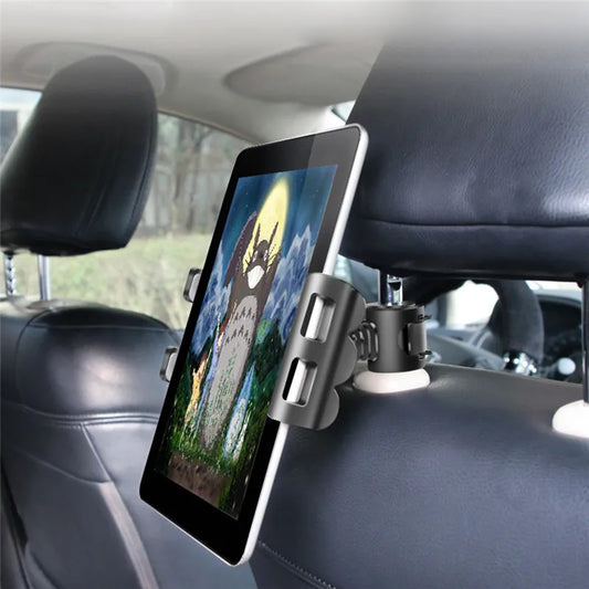 Car Headrest Phone & Tablet Holder