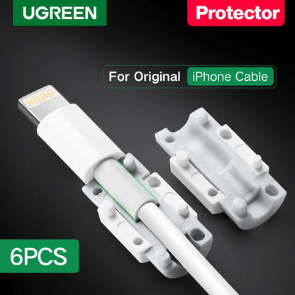 UGREEN Lightning Cable Protectors — 6-Pack