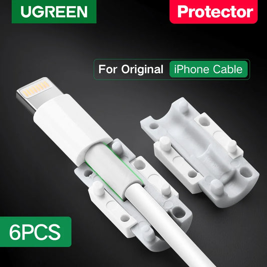 UGREEN Lightning Cable Protectors — 6-Pack