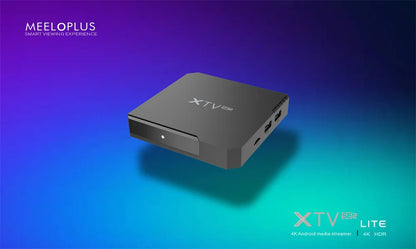 10PCS LOT XTV SE2 Lite Smart Android TV Box Android 11 4K Ultra HD 2.4&5G Dual Wifi Media Player LAN 100M Amlogic S905W2 AV1