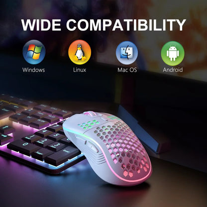 Rechargeable RGB Wireless Gaming Mouse