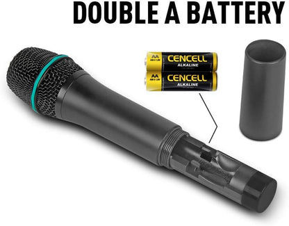 Debra Audio Pro UHF 4 Channel Wireless Microphone System