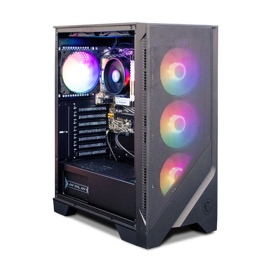Desktop Computer, Ryzen 7 5700G, 16GB DDR4, 512GB SSD, W11, Black