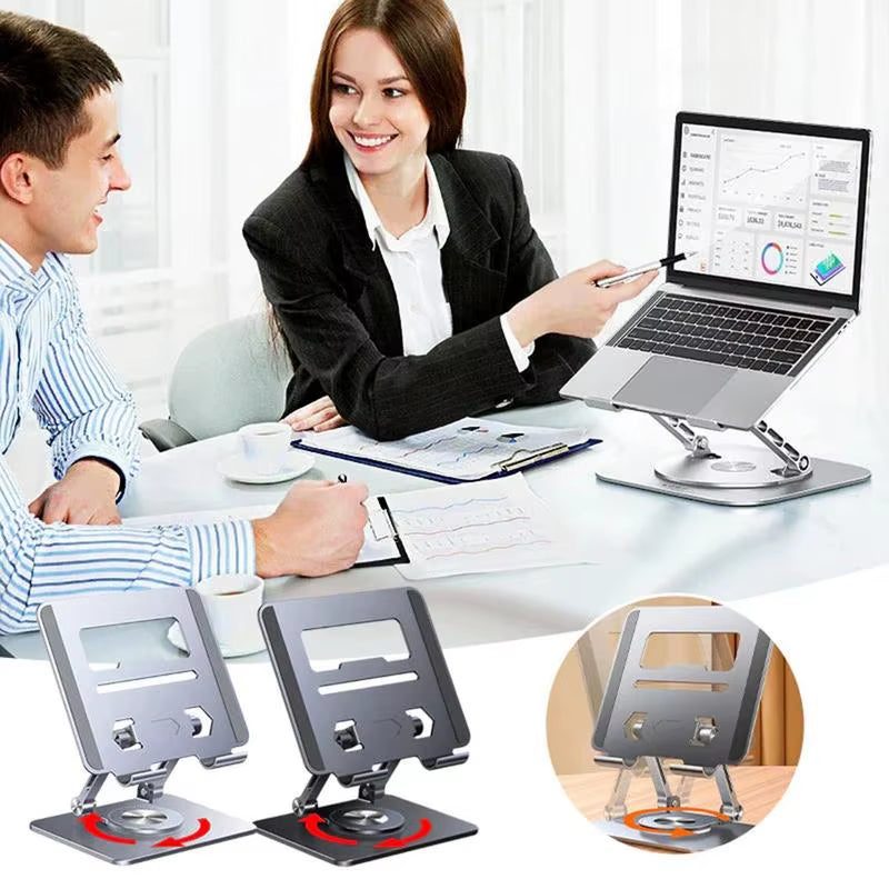 360° Rotating Aluminum Laptop Stand