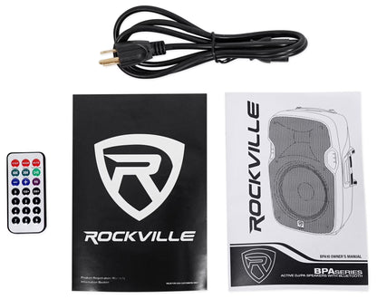 BPA10 10" Professional Powered Active 400W DJ PA Speaker W Bluetooth