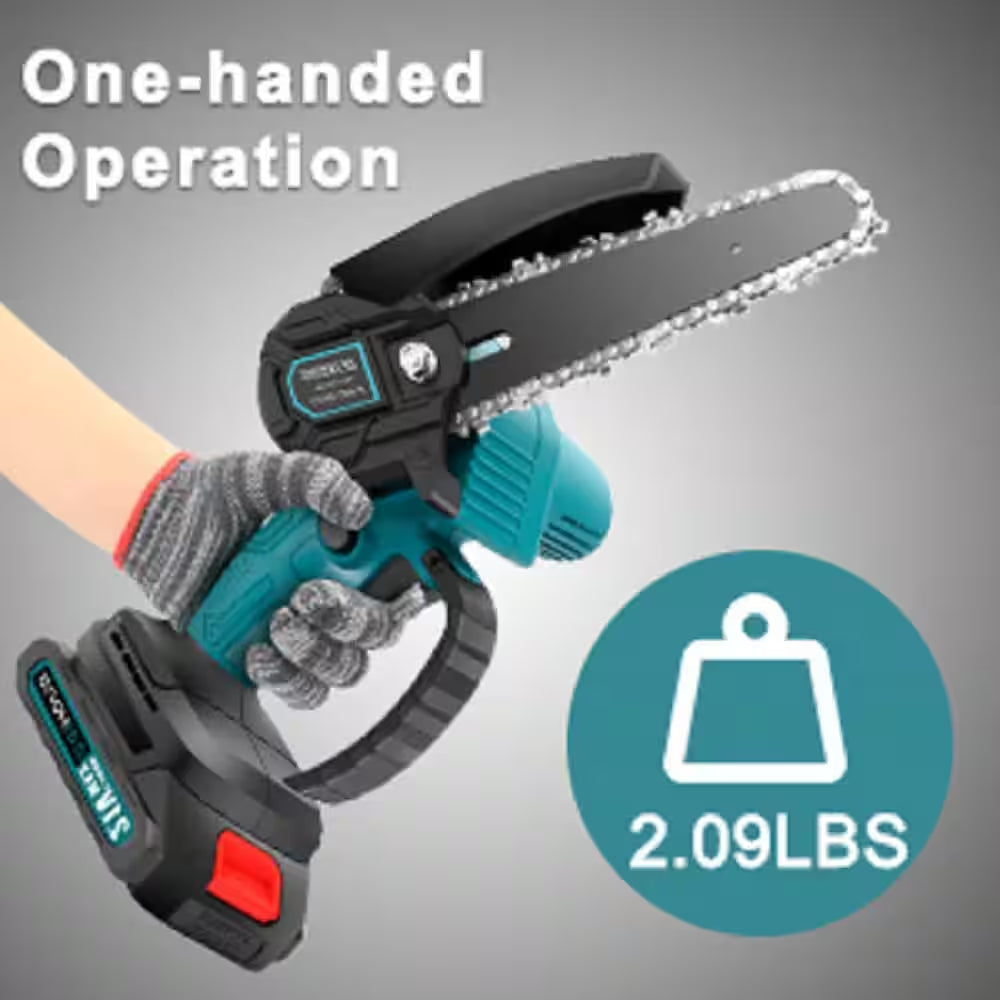 6 In. Mini Chainsaw, Handheld Small Chainsaw, Pruning Saw