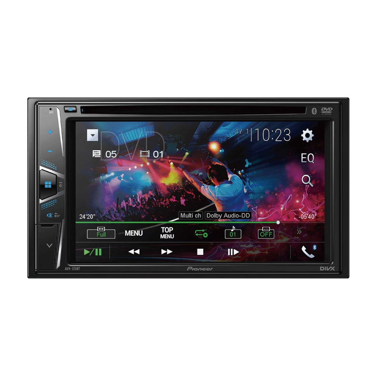 AVH-120BT 6.2" - Bluetooth, Android Smartphone Compatible - DVD Receiver