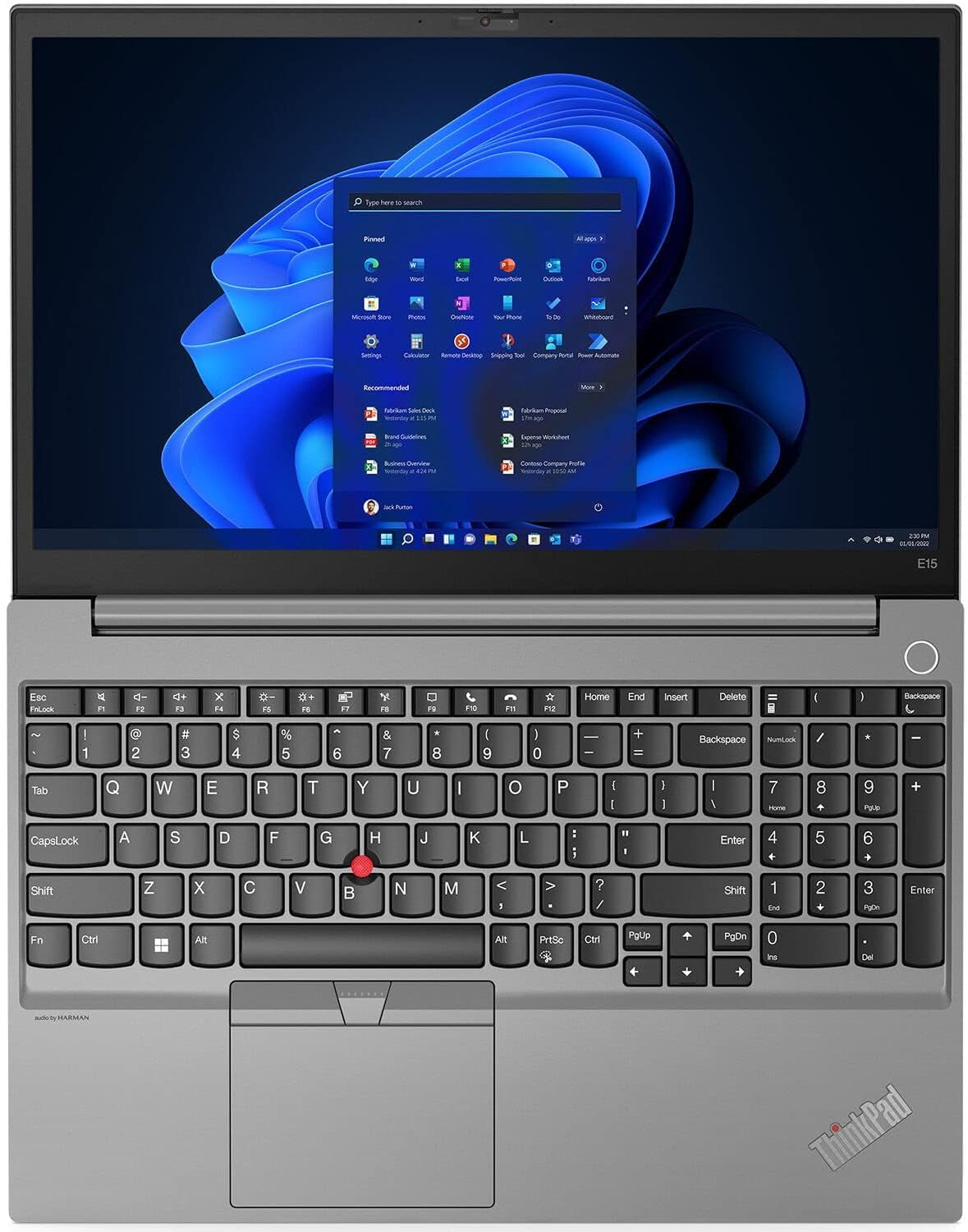 2021 Thinkpad E15 Gen 2 15.6" FHD Display Business Laptop (Intel I5-1235U 4-Core, 8GB RAM, 256GB SSD, Intel Iris Xe, Wifi 6, BT 5.2, Integrated Webcam, Win10P) W/Hub