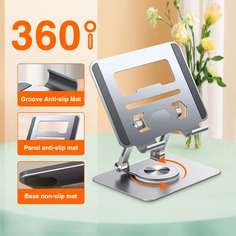 360° Rotating Aluminum Laptop Stand