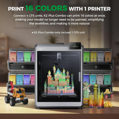Creality K2 Plus Combo 3D Printer with CFS