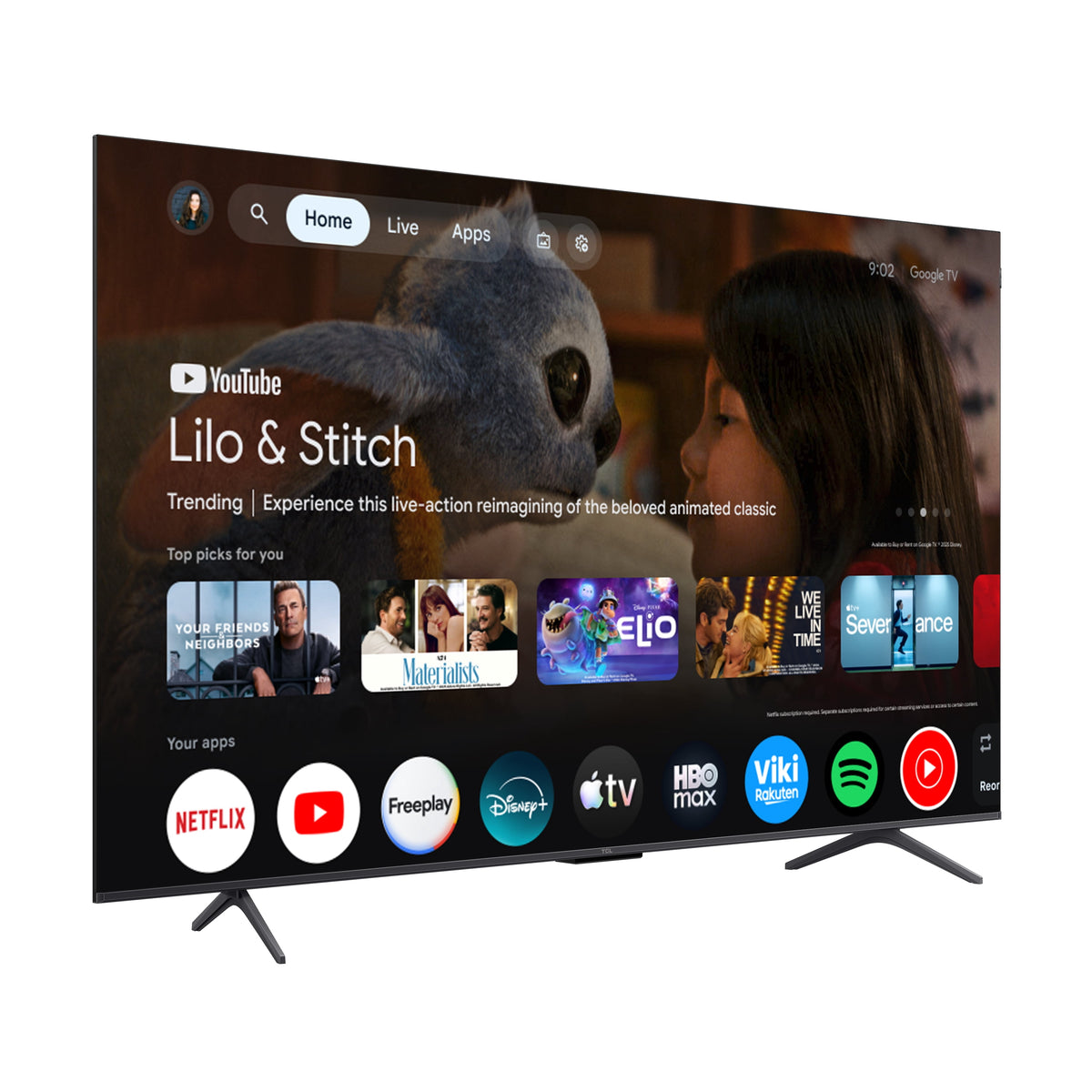 65" Class Q6 Series QLED 4K UHD HDR Smart Google TV (New 2024) - 65Q651G