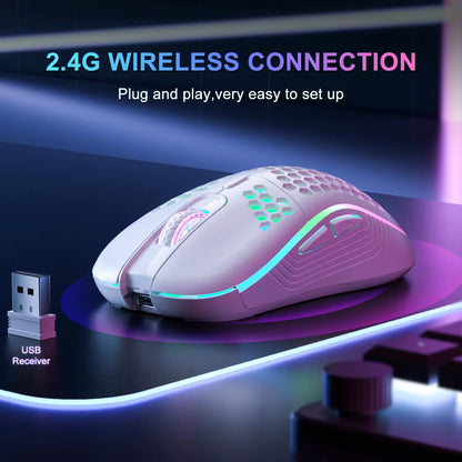 Rechargeable RGB Wireless Gaming Mouse