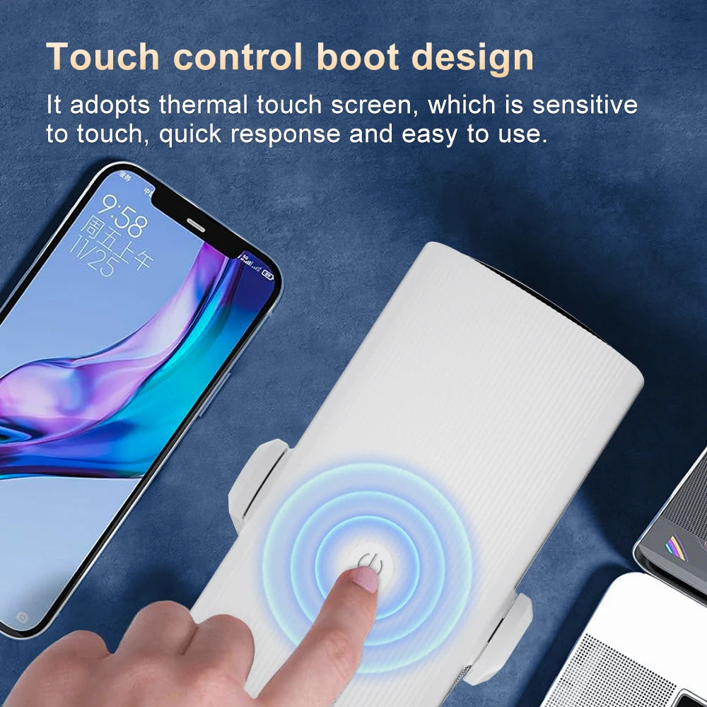 K2 Projector Built-In Battery LED Home Theater Free-Style for Samsung Xiaomi IOS Android Phone 720P Outdoor 1080P 4K