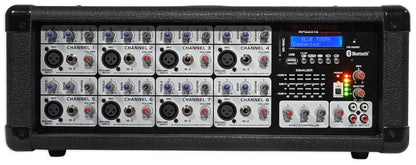 RPG2X15 Package PA System Mixer/Amp+15" Speakers+Stands+Mics+Bluetooth